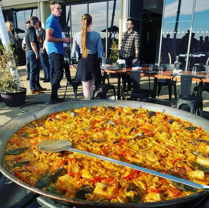Corporate rooftop catering