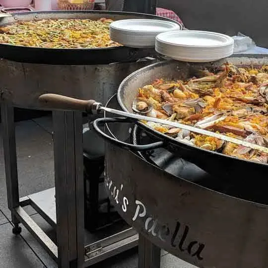 Catering setup