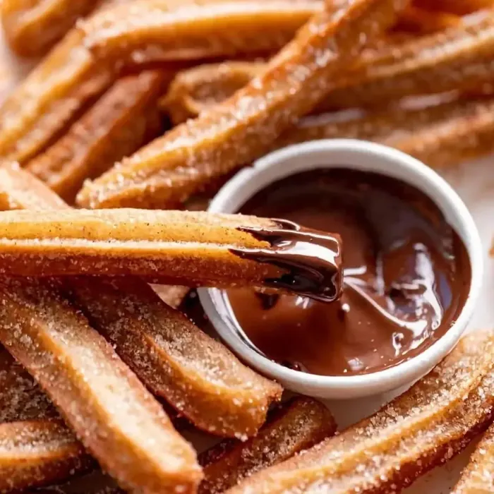 Churros served fresh