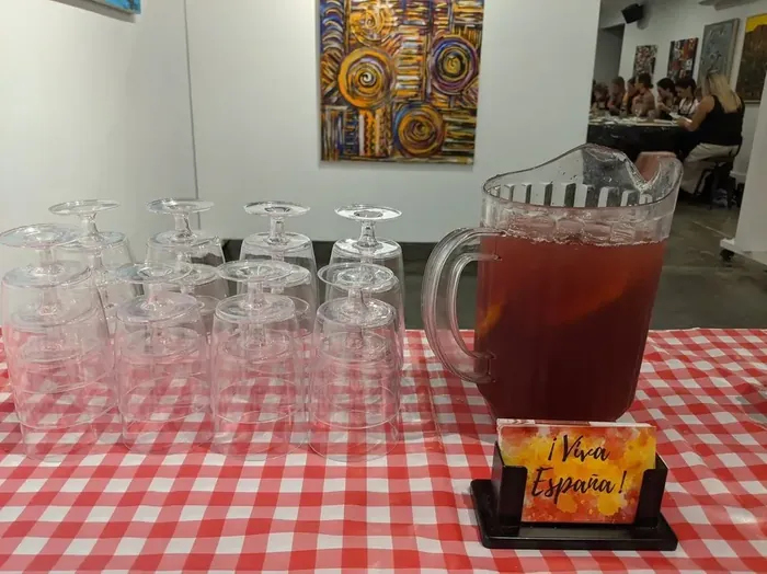 Sangria, table detail